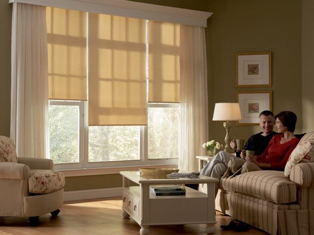 Window Treatments for a Transitional Look